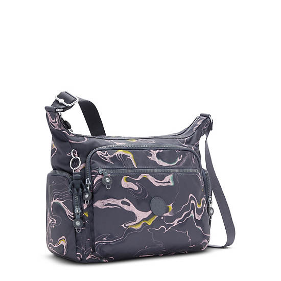 Kipling Gabbie Printed Crossbody Väska Grå | SE 2055VR